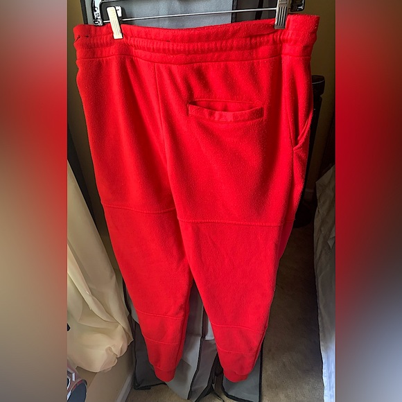 Carbon Ripped Red Joggers - Picture 2 of 2